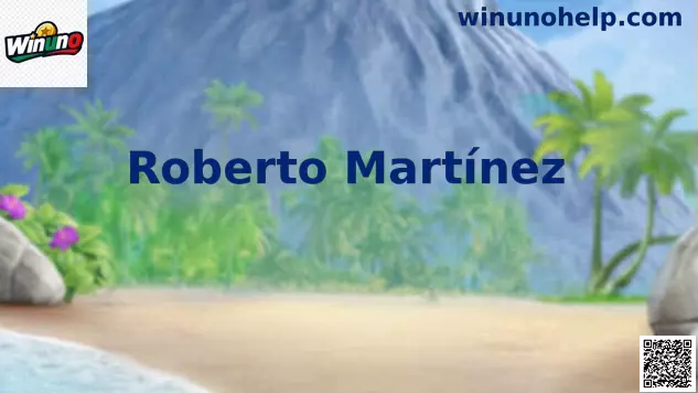 Roberto Martínez análisis táctico y perfil